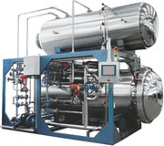 供應藍晨飲料設備LC-RSS系列熱水回轉式殺菌釜  飲料設備廠家