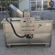 SZ-1200 小魚油炸機 電加熱炸魚半自動油炸鍋 順澤機械銷售