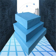 廠家供應邯鄲藍色冷庫擠塑板30mm 外墻屋面b1級擠塑聚苯板 xps保溫擠塑板 地暖阻燃擠塑板b1級